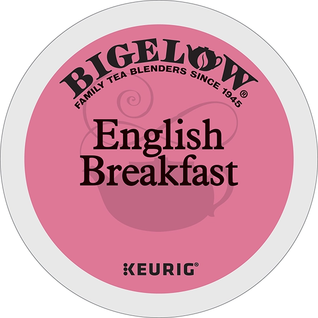 Bigelow English Breakfast K-Cup lid