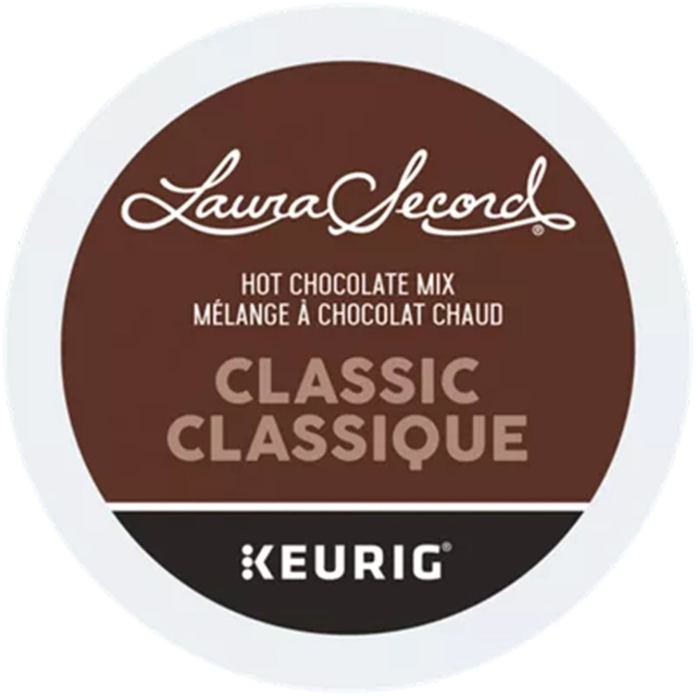 Laura Secord Hot Chocolate Keurig K-Cup 24 lid