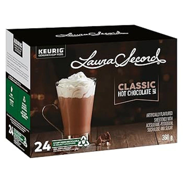 Laura Secord Hot Chocolate Keurig K-Cup 24 box