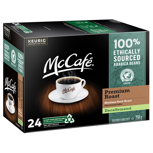 McCafe Decaf Keurig K-Cup 24 box