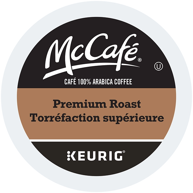 McCafe Premium Roast Keurig K-Cup 24 lid