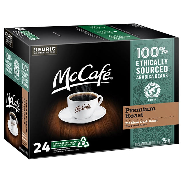 McCafe Premium Roast Keurig K-Cup 24 box