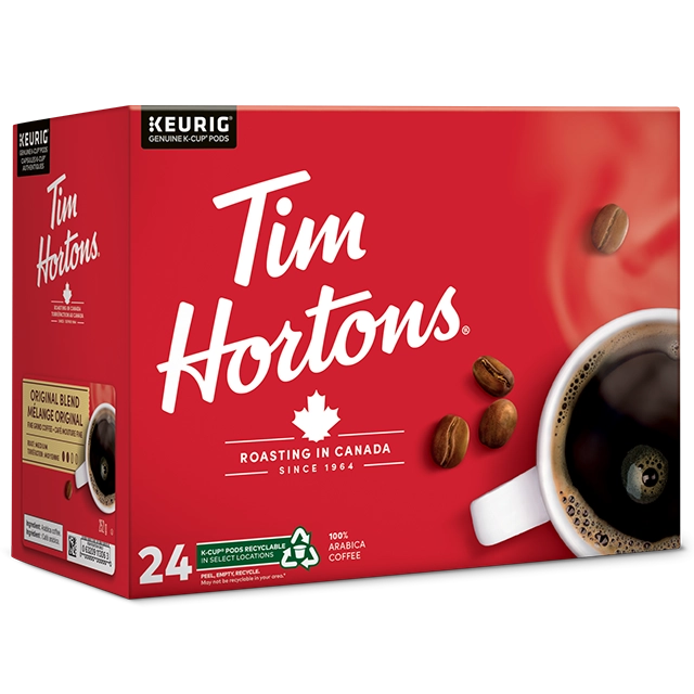 Tim Hortons Original Blend Keurig K-Cup 24 box