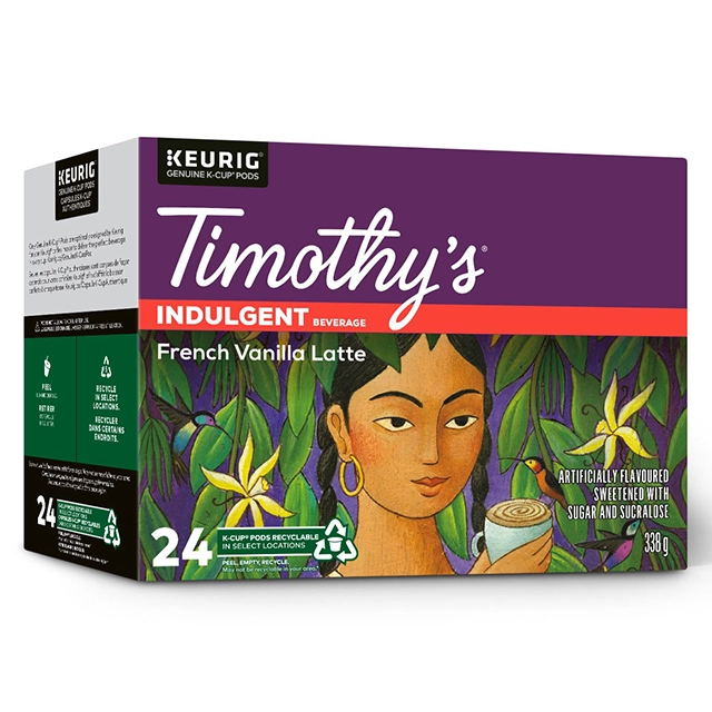 Timothy’s French Vanilla Latte box