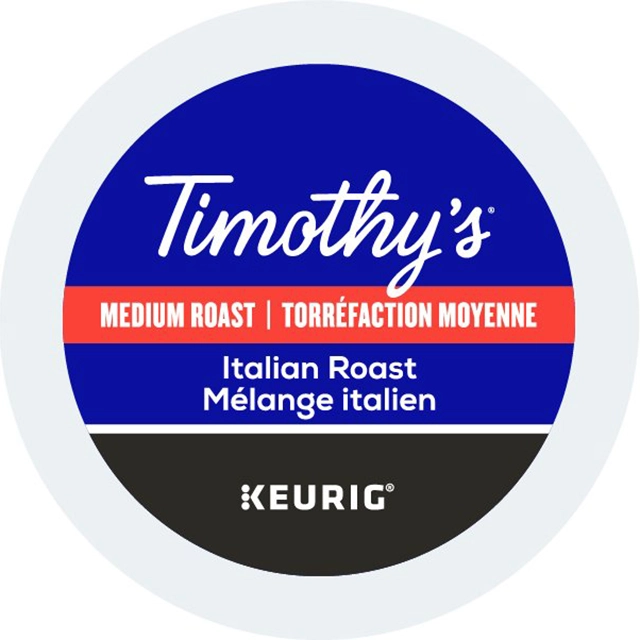Timothy’s Italian Blend lid