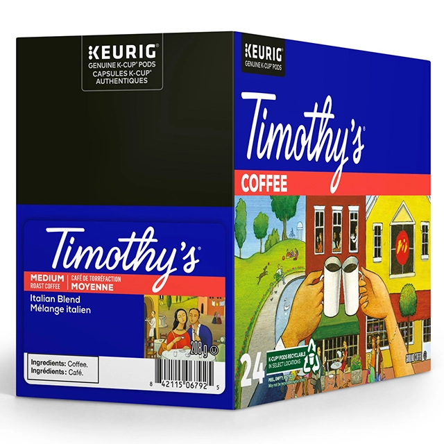 Timothy’s Italian Blend box