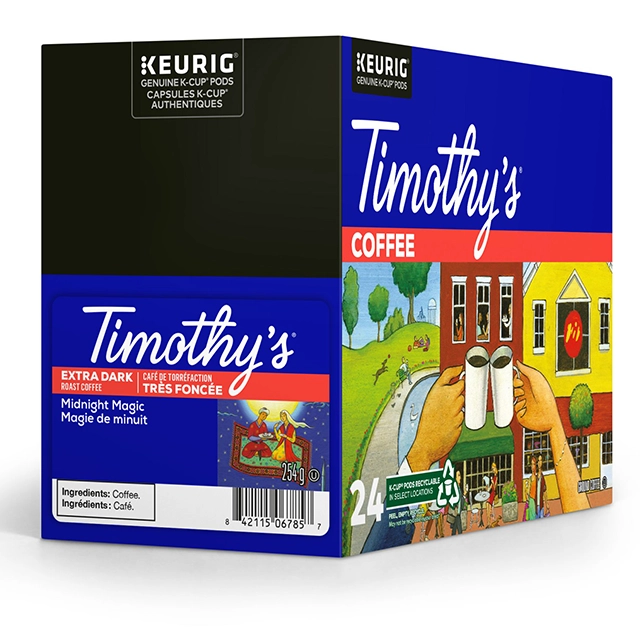 Timothy’s Midnight Magic Keurig K-Cup 24 box