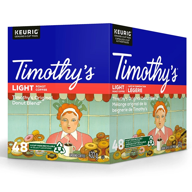 Timothy’s Original Donut Blend box