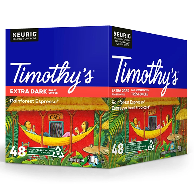 Timothy’s Rainforest Espresso box