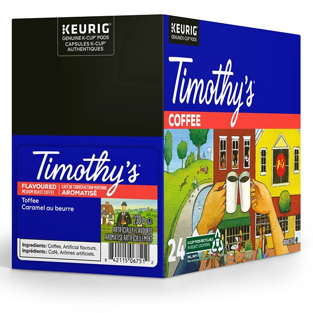 Timothy’s Toffee box