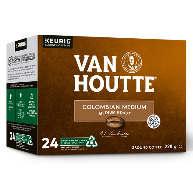 Van Houtte Colombian Medium lid