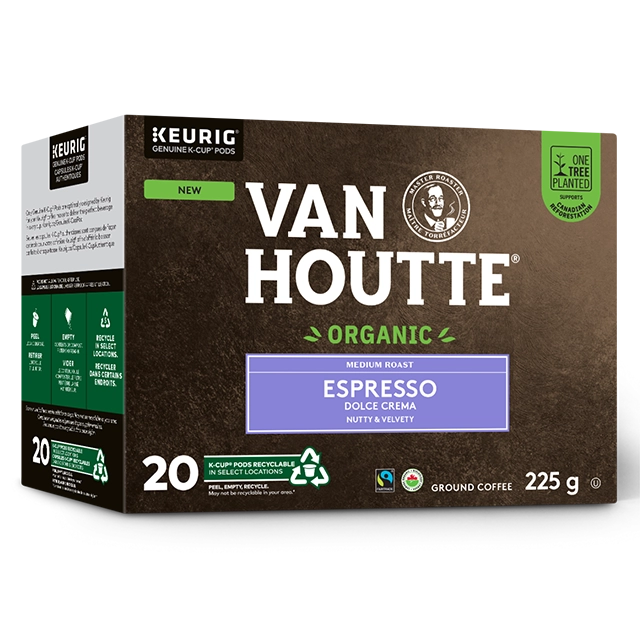 Van Houtte Espresso Dolce Crema Keurig K-Cups