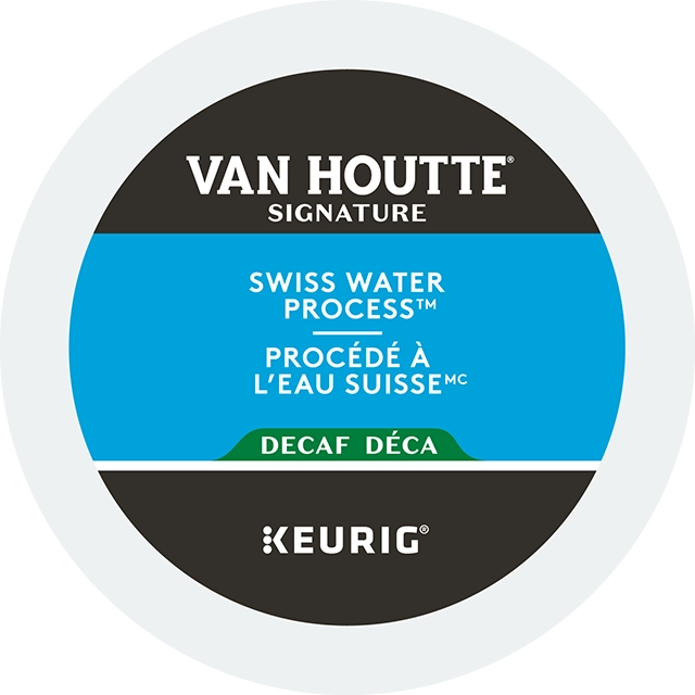 Van Houtte Swiss Water Process Decaf- lid