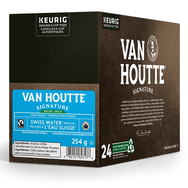 Van Houtte Swiss Water Process Decaf Keurig K--Cups